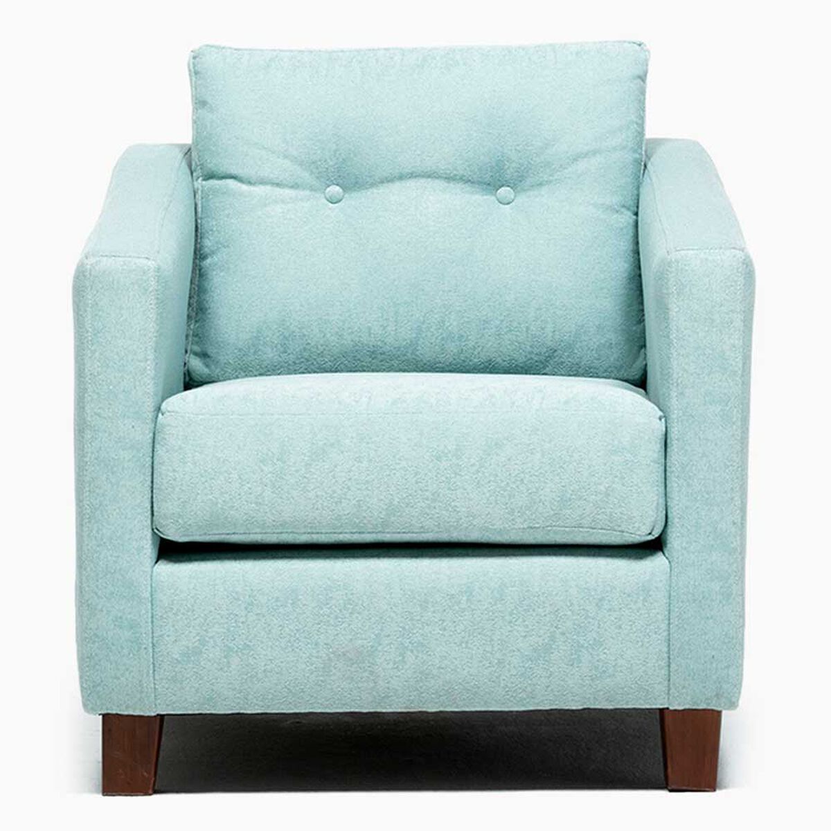 Juego de Living Barra Design Elena Sofá 3 Cuerpos + Dos Sillones 1 Cuerpo Verde