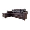 Sofá Seccional Muebles MPR Journey 3 Café