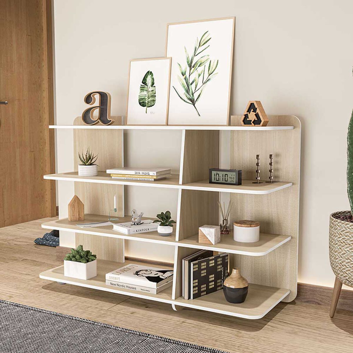 Estante Vekkahome Pietra Café