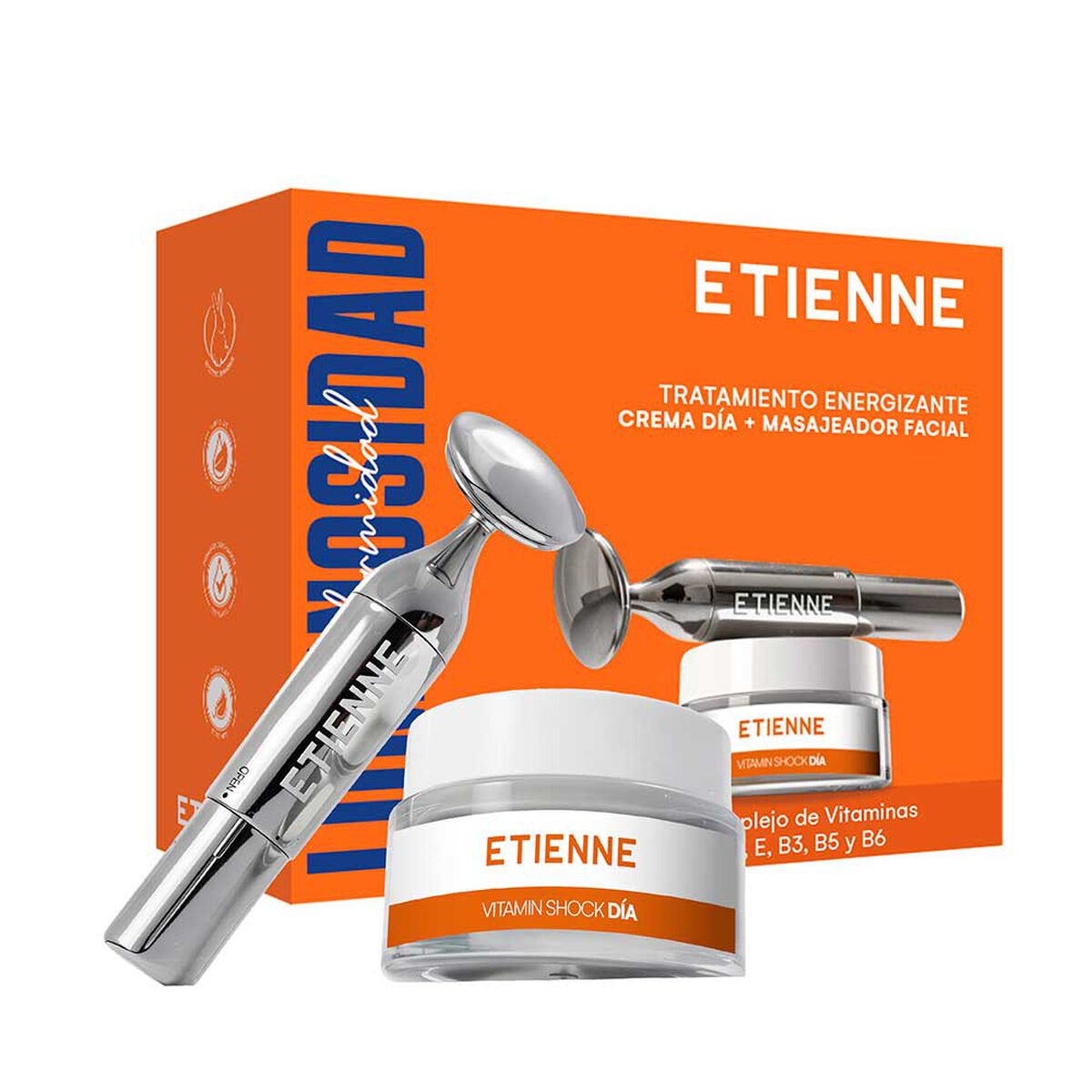 Set Crema de D&iacute;a Vitaminshock + Maquina Etienne