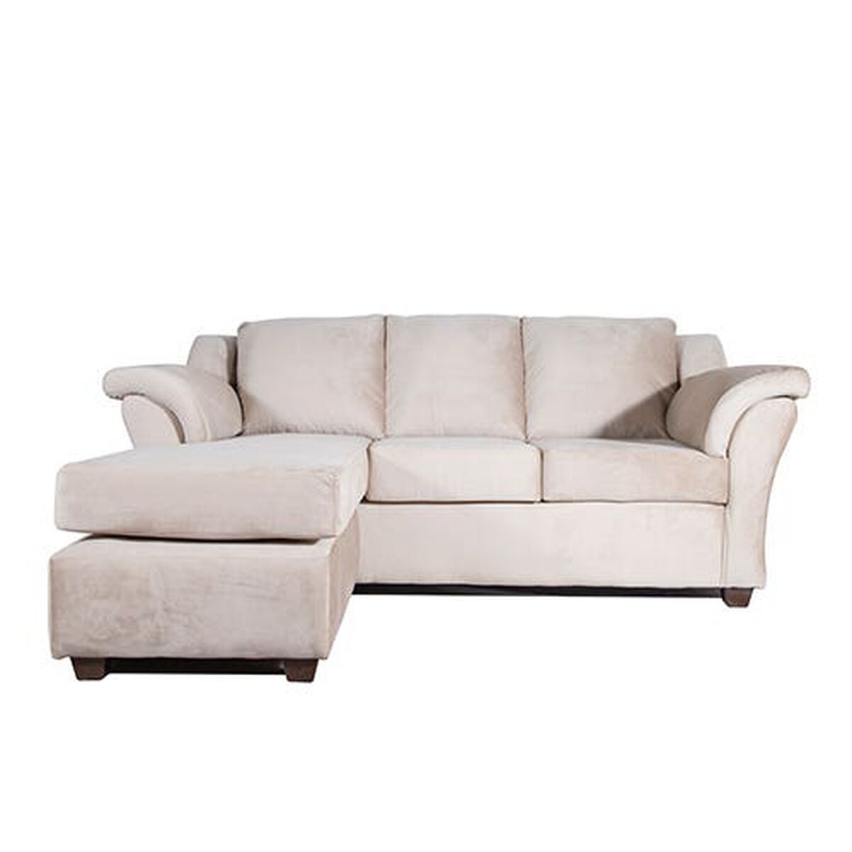 Sofá Seccional Sanenzzo Napoli 3 Cuerpos Beige