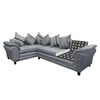 Sofá Seccional Izquierdo Living Factory Capri 5 Cuerpos Gris