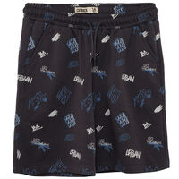 Short Buzo Niño Cutback Grafito, Gris, Navy, Petroleo