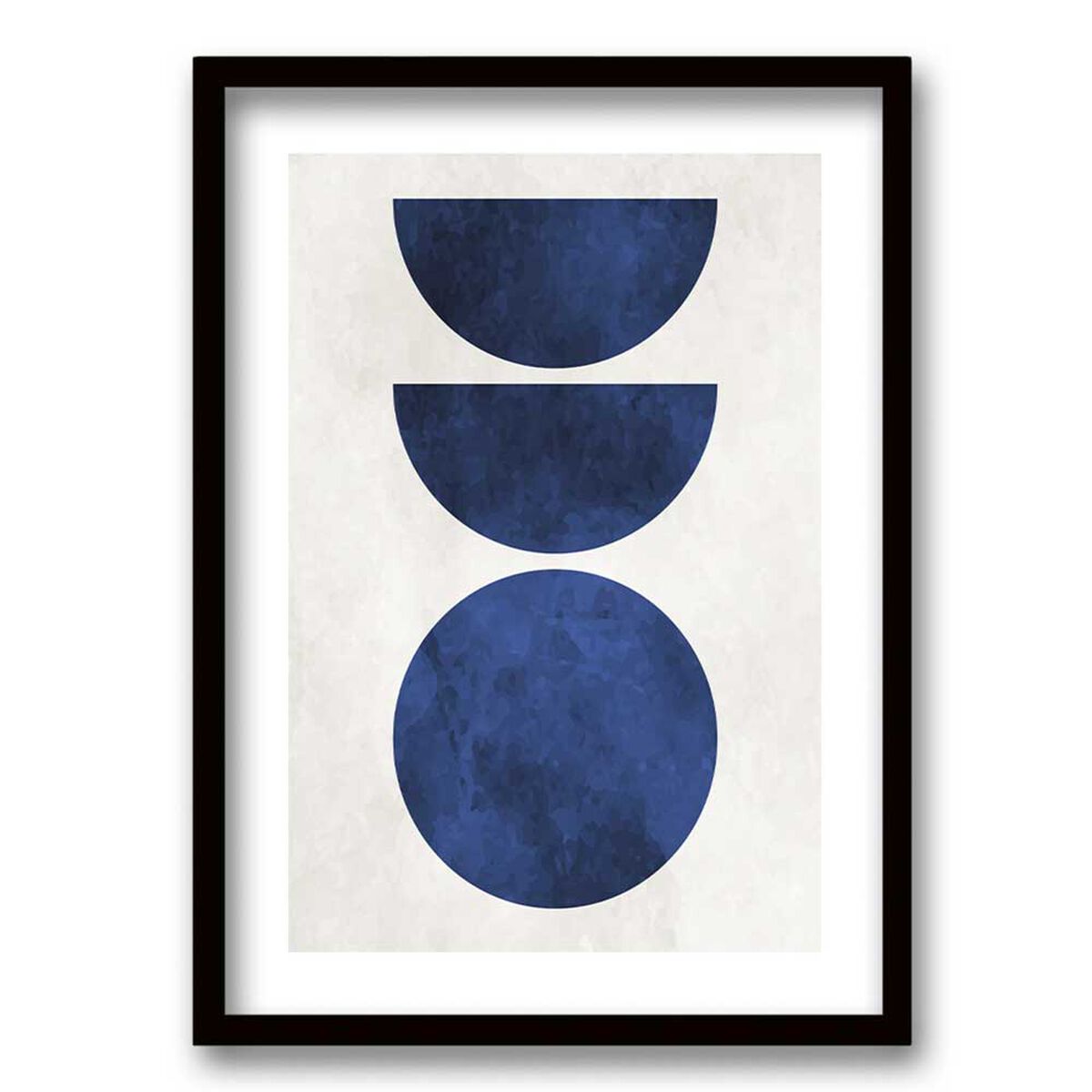 Cuadro Decorativo Retela Monstera Azul II 70 x 50 cm