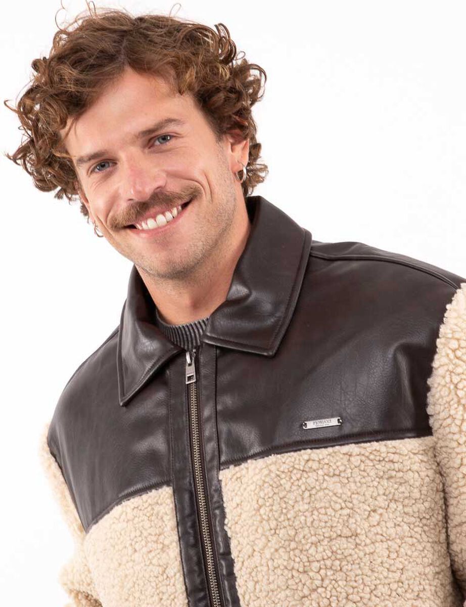 Chaqueta Ecocuero Hombre Fiorucci