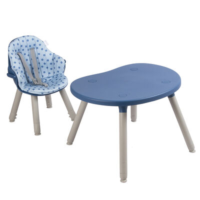Silla de Comer Escritorio BabyDesk Azul Bebesit