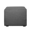 Juego de Living Dise&ntilde;o A&M Home Loreto Sof&aacute; 3 Cuerpos + 2 Pouf 1 Cuerpo  Gris