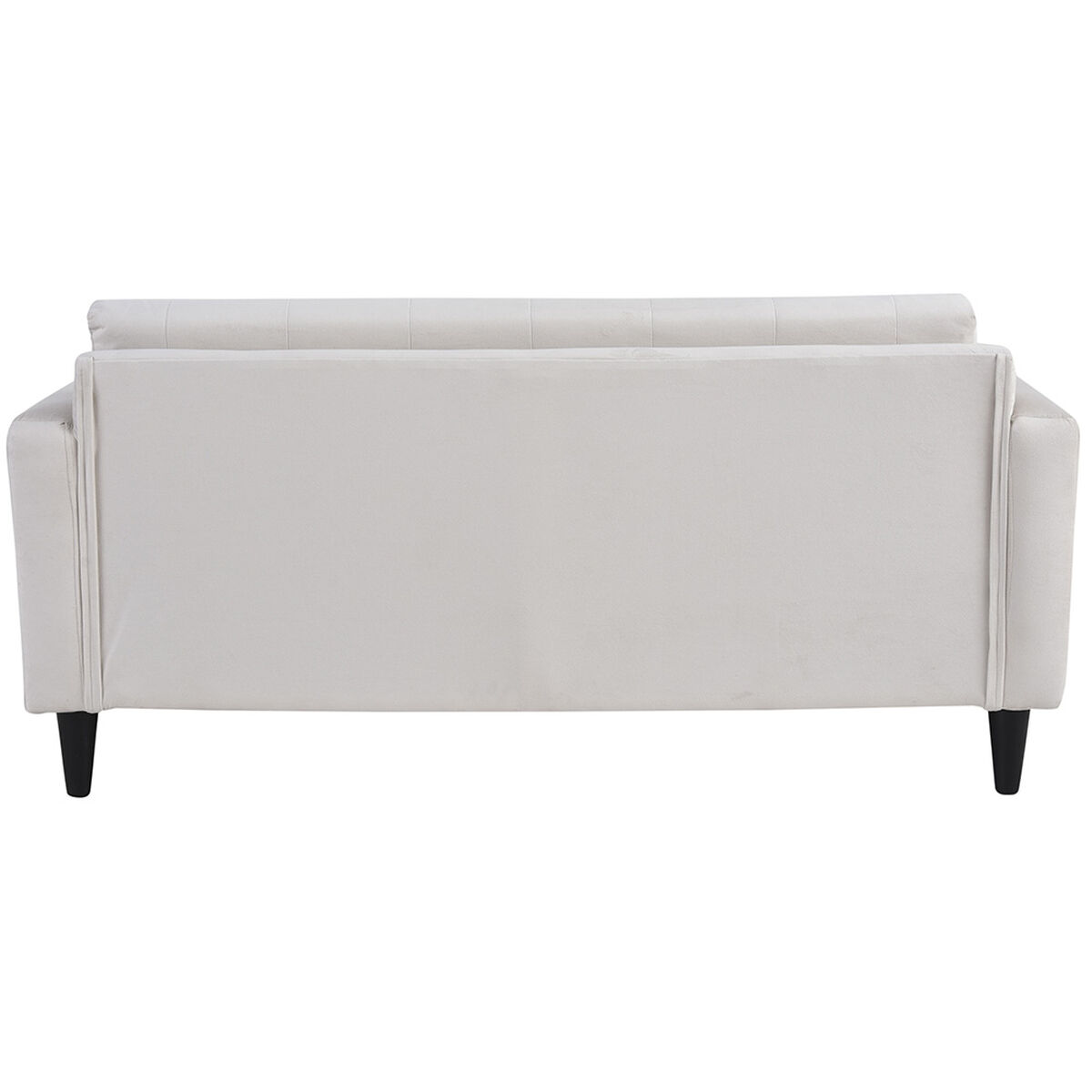 Sof&aacute; Felpa Bodevir Retro 3 Cuerpos Crudo