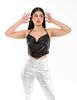 Polera Crop Sin Mangas Mujer Icono