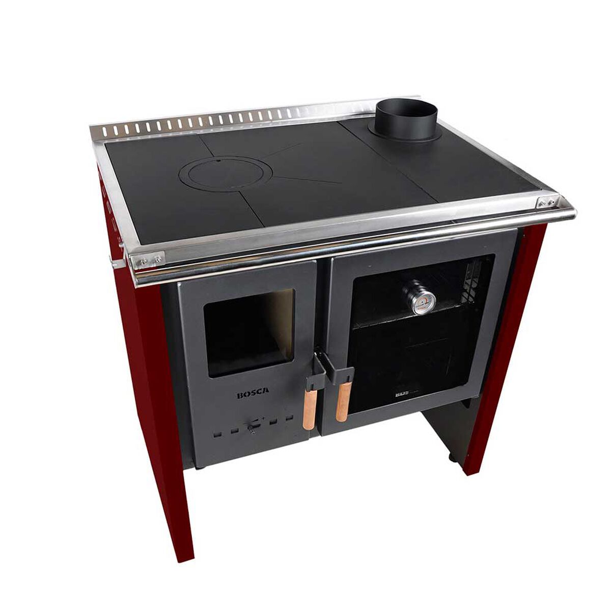 Cocina a Le&ntilde;a Bosca Hestia 90 Burdeo