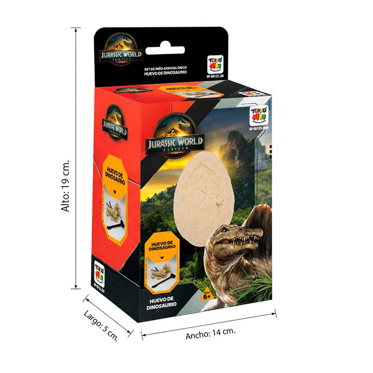 Set Huevo De Dinosaurio - Jurassic World Movie