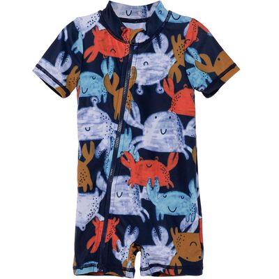 Imagen 1 del producto Traje de Baño Enterito UV Bebo Chess Baby Azul