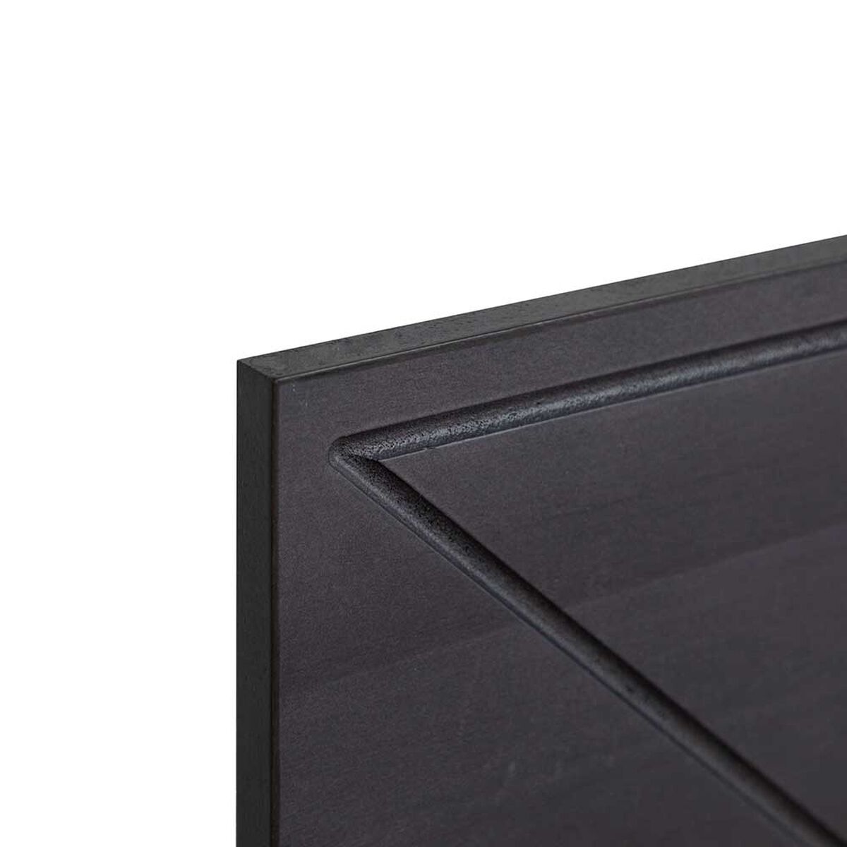 Cama Europea CIC Base Dividida 2 Plazas Anatomic + Respaldo Villarrica Negro