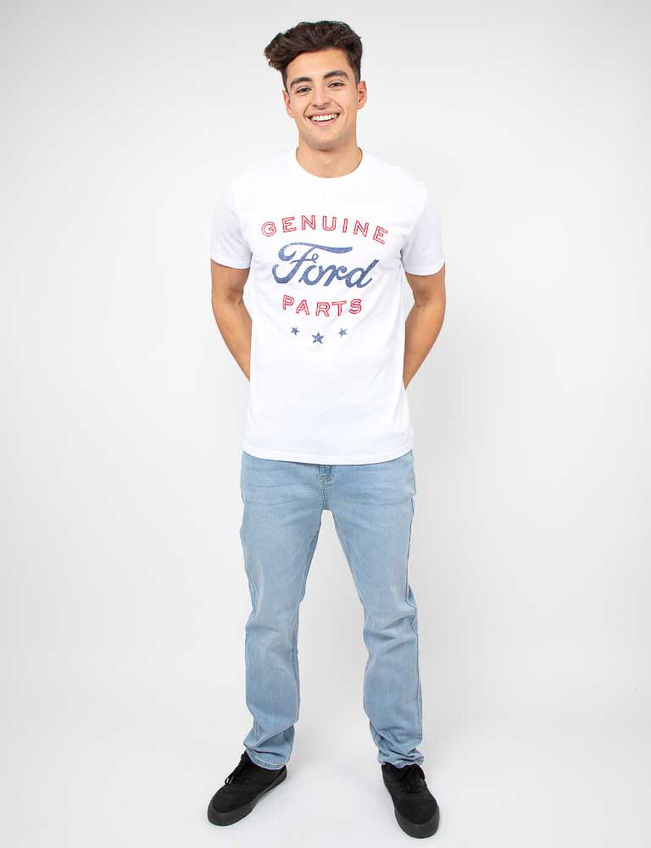 Polera Ford Manga Corta Hombre Icono