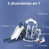 Resbalin Columpio 5 en 1 con Accesorios Azul Lubabycas