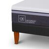 Cama Europea CIC 1,5 Plazas Ortopedic Advance + Almohada Viscoel&aacute;stica