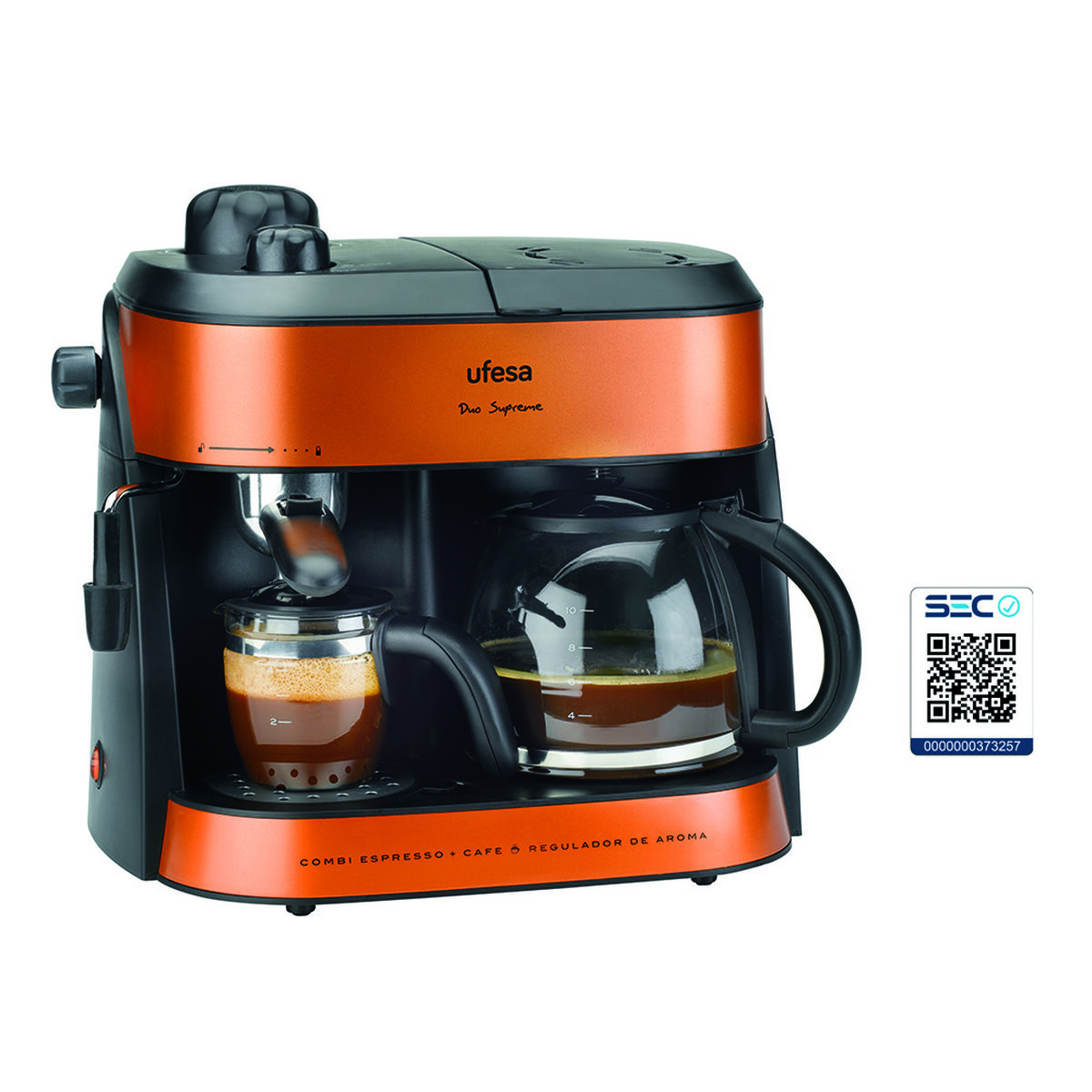 Cafetera Ufesa CK7355 1,25 lts.