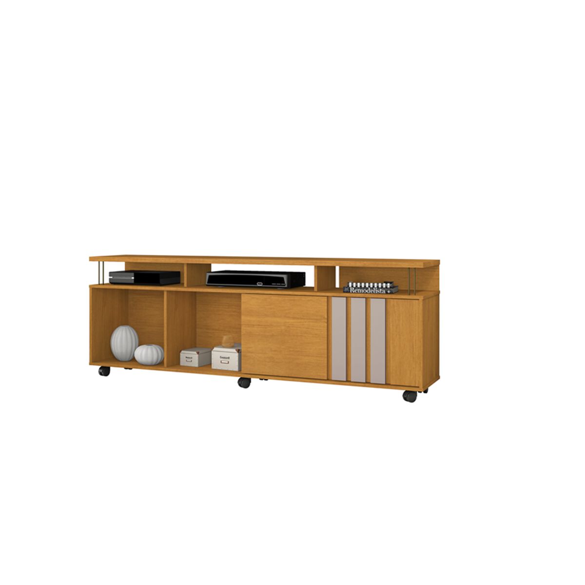 Rack Di Poretti Atraente 70" Caf&eacute;