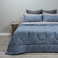 Plumón Rosen super king Lucca Navy Azul