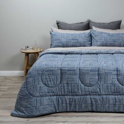 Plumón Rosen super king Lucca Navy Azul