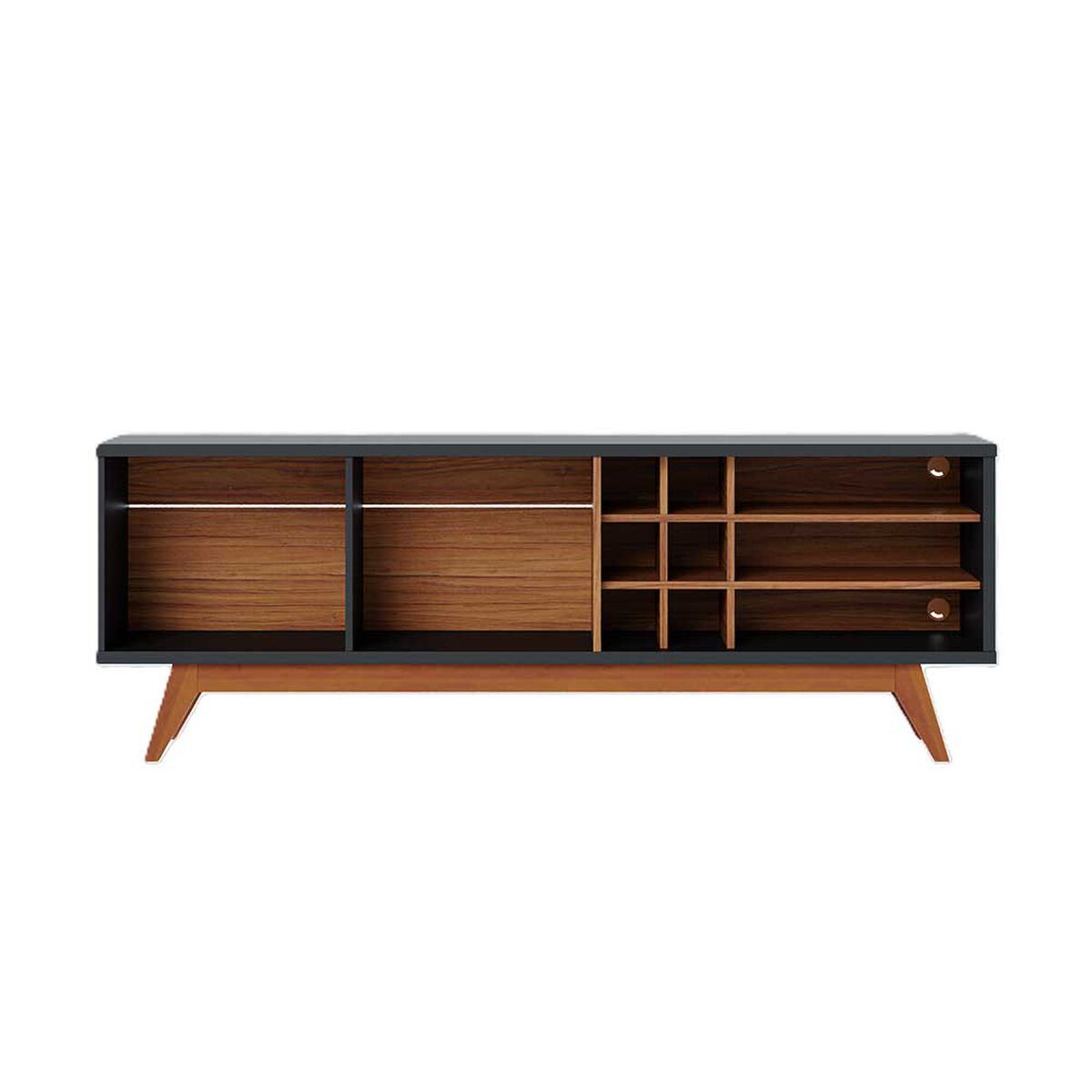 Rack Di Poretti Noronha 75" Negro