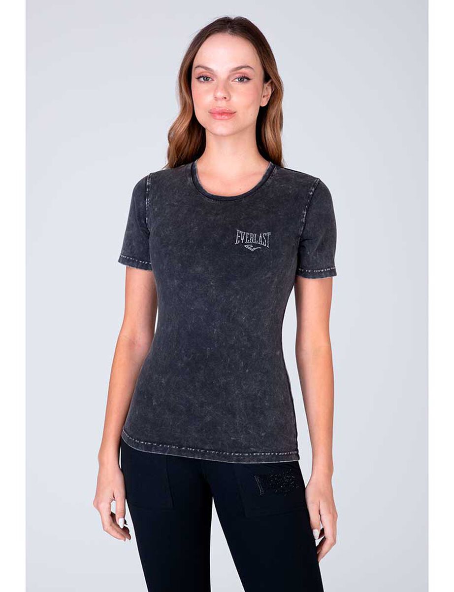 Polera M/C Deportiva Mujer Everlast