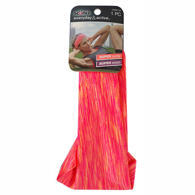 Cintillo Ancho Línea Deportiva Fucsia