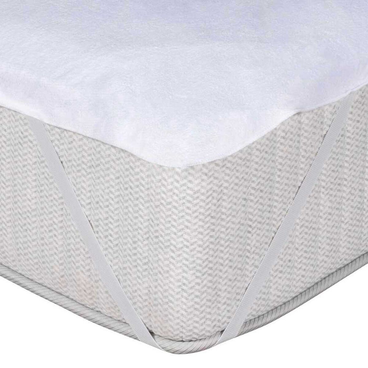 Cubrecolch&oacute;n American Family 2 Plazas Toalla Blanco