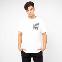 Polera Con Estampado Manga Corta Hombre Cutback Blanco