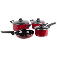 Batería Doral Napoles Acero Inoxidable 7 Piezas