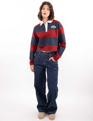 Imagen 2 del producto Polerón Mujer Icono Burdeo