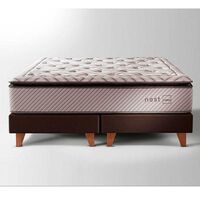 Cama Europea Rosen Base Dividida 2 Plazas Nest