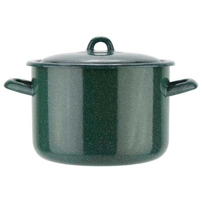 Cacerola Acero Vitrificado Fantuzzi Fundo Verde 20 cm