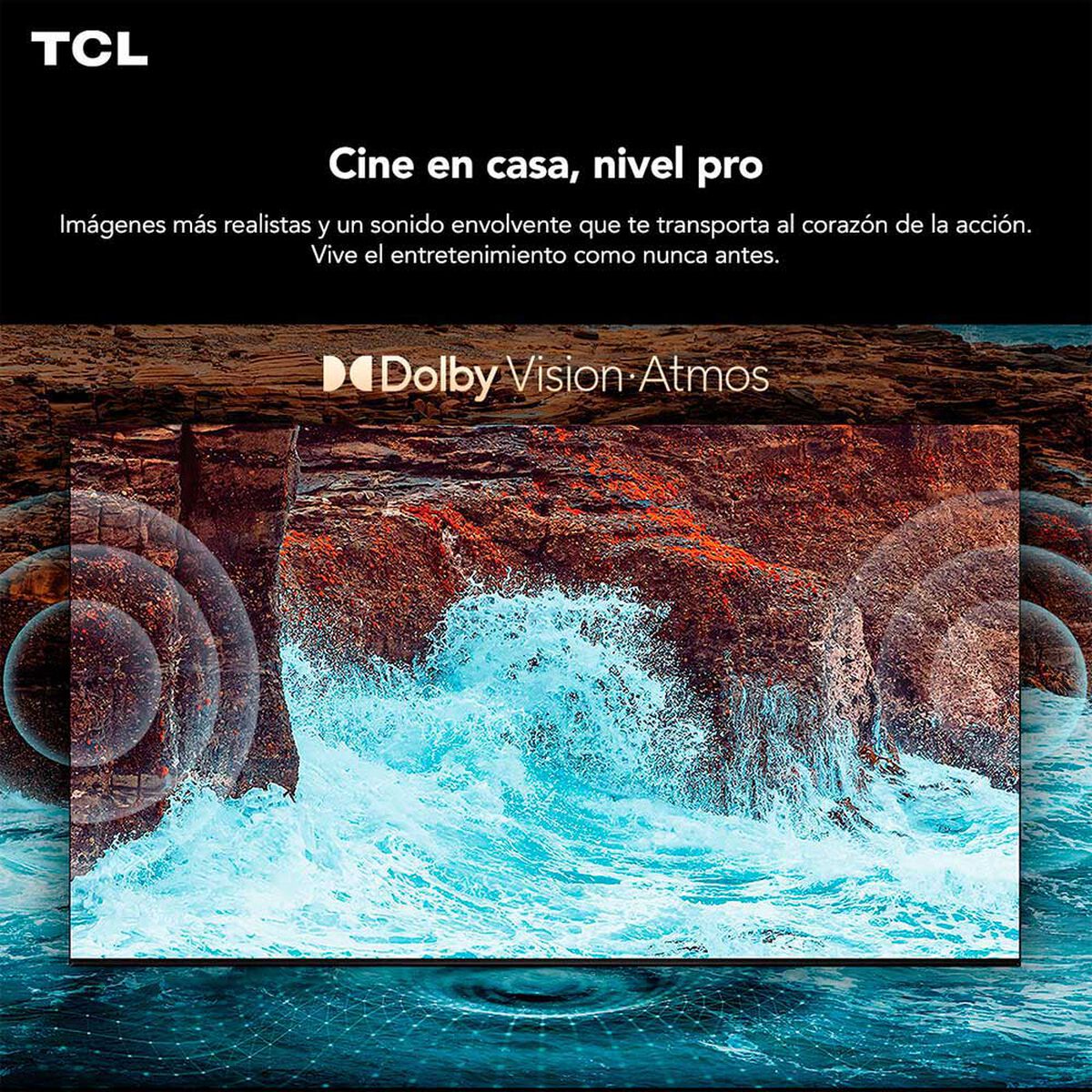 QLED 75" TCL P8K Smart TV 4K UHD