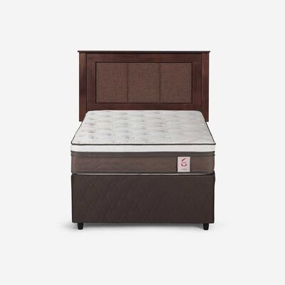 Cama Nido Rosen 1,5 Plazas New Style 6 + Respaldo Rachel