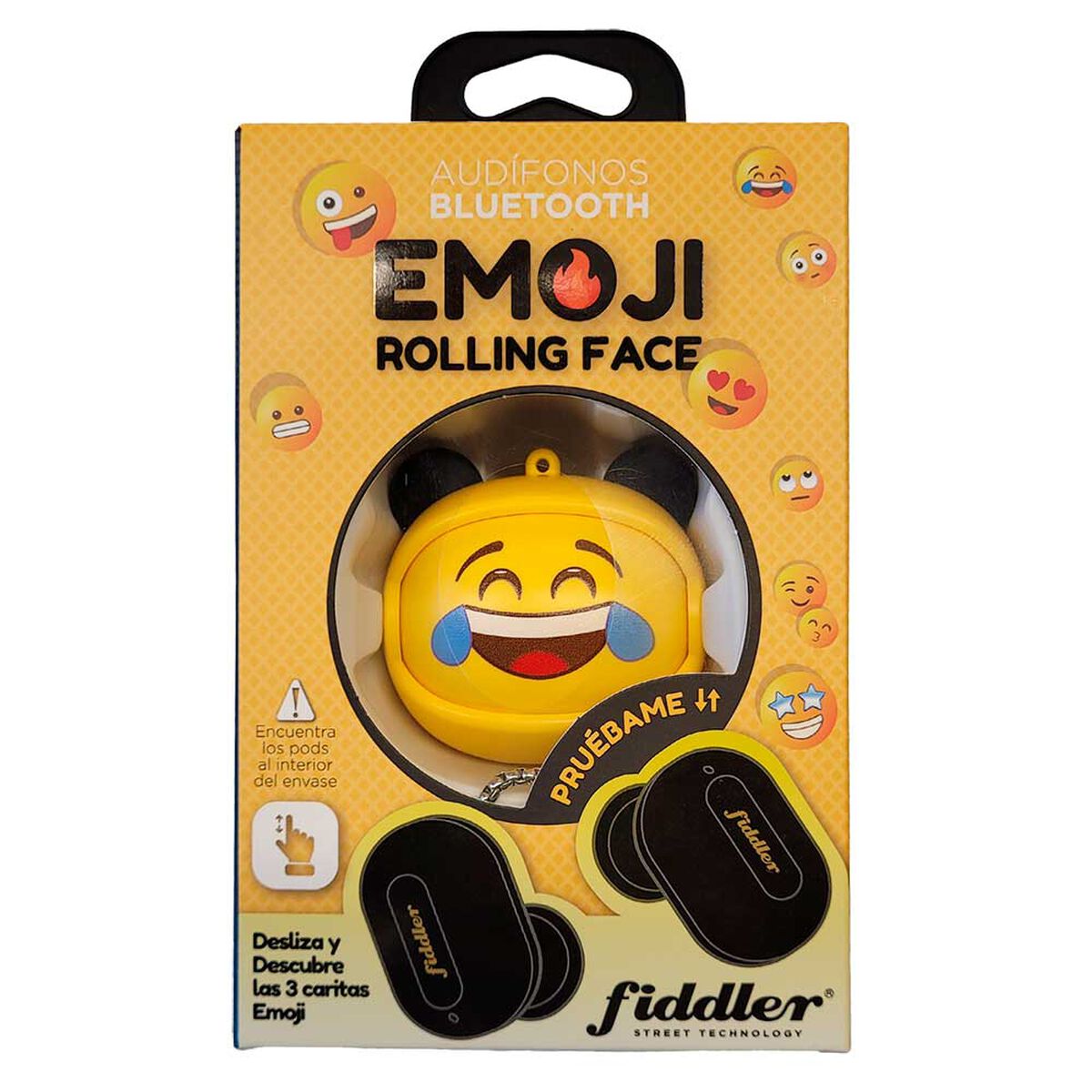 Audifonos Fiddler Bluetooth Emoji Rolling Face