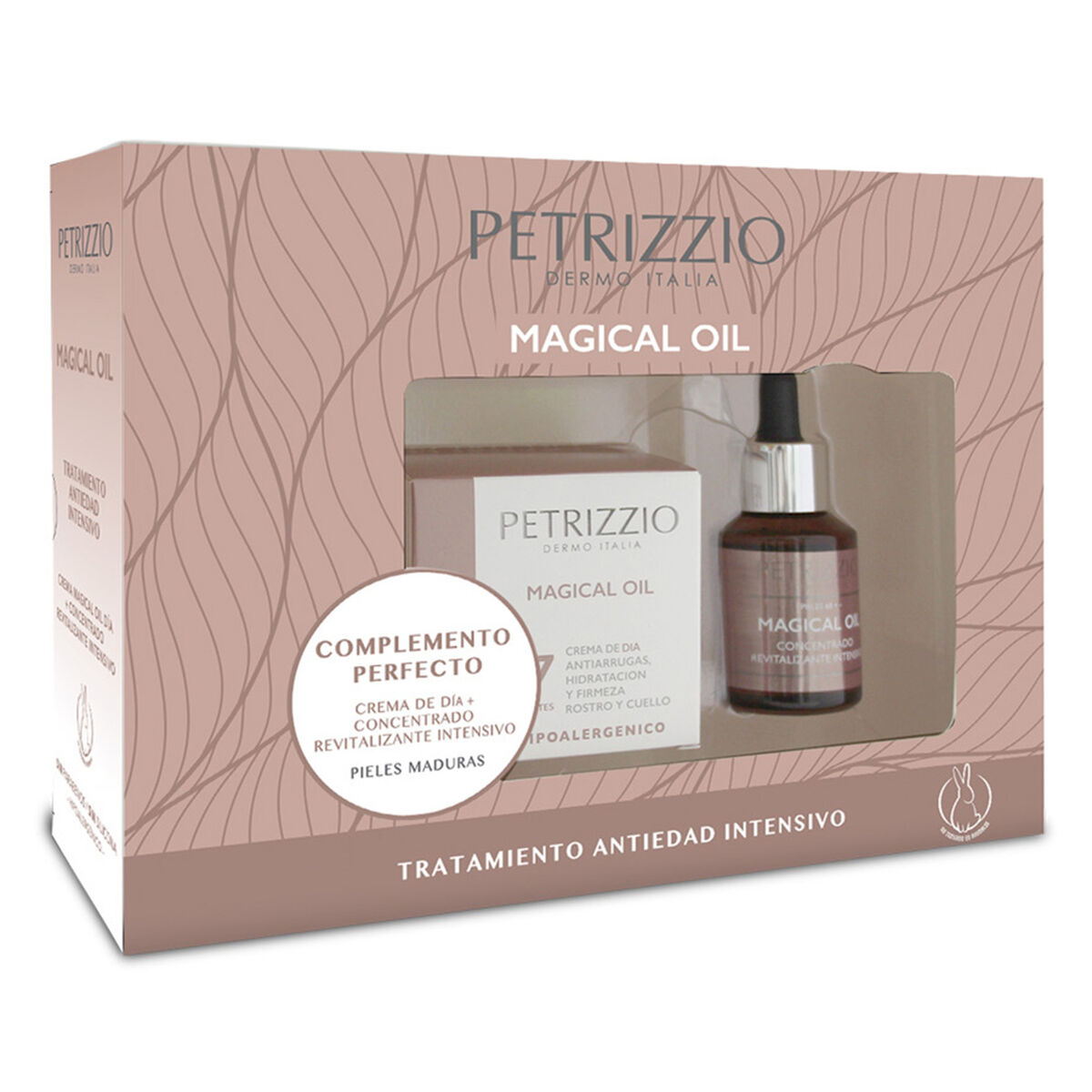 Set 1 Magical Oil Crema Día + 1 Concentrado N21 Petrizzio