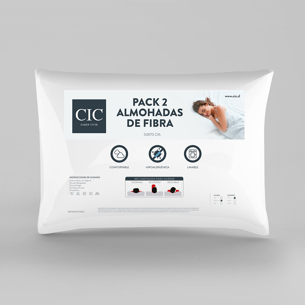 CIC Pack Almohadas 50x70 cm
