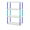 Estante Sólido Rimax Decorativo Azul 12"