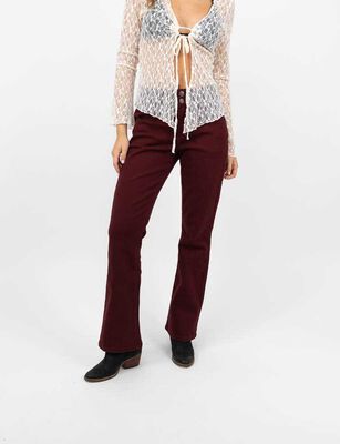 Imagen 1 del producto Jeans Mujer Icono Burdeo, Cafe, Gris, Indigo