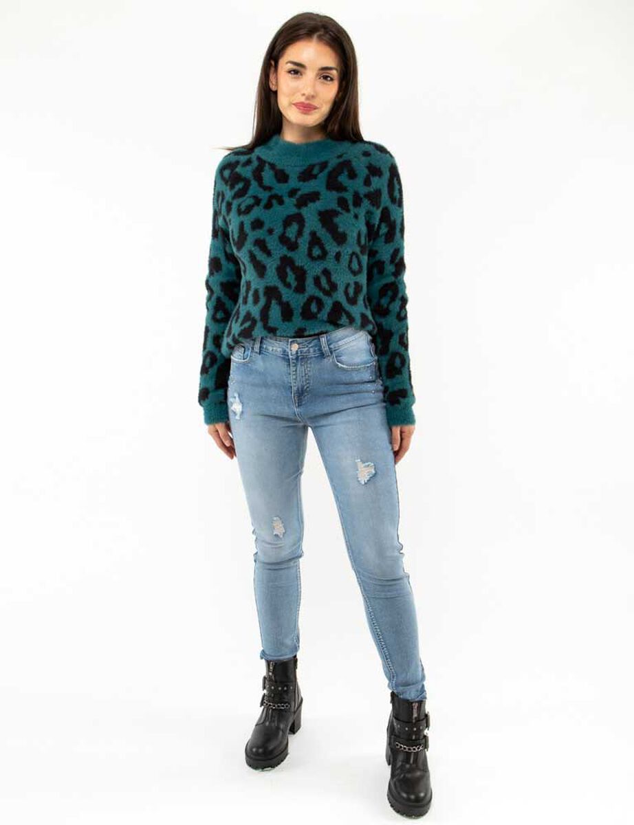 Jeans Skinny Push Up  Mujer Fiorucci