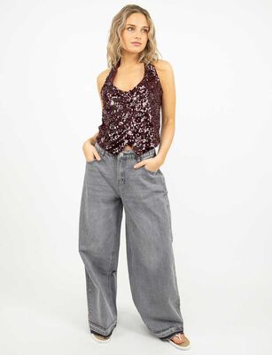 Imagen 2 del producto Jeans Mujer Icono Gris-Claro