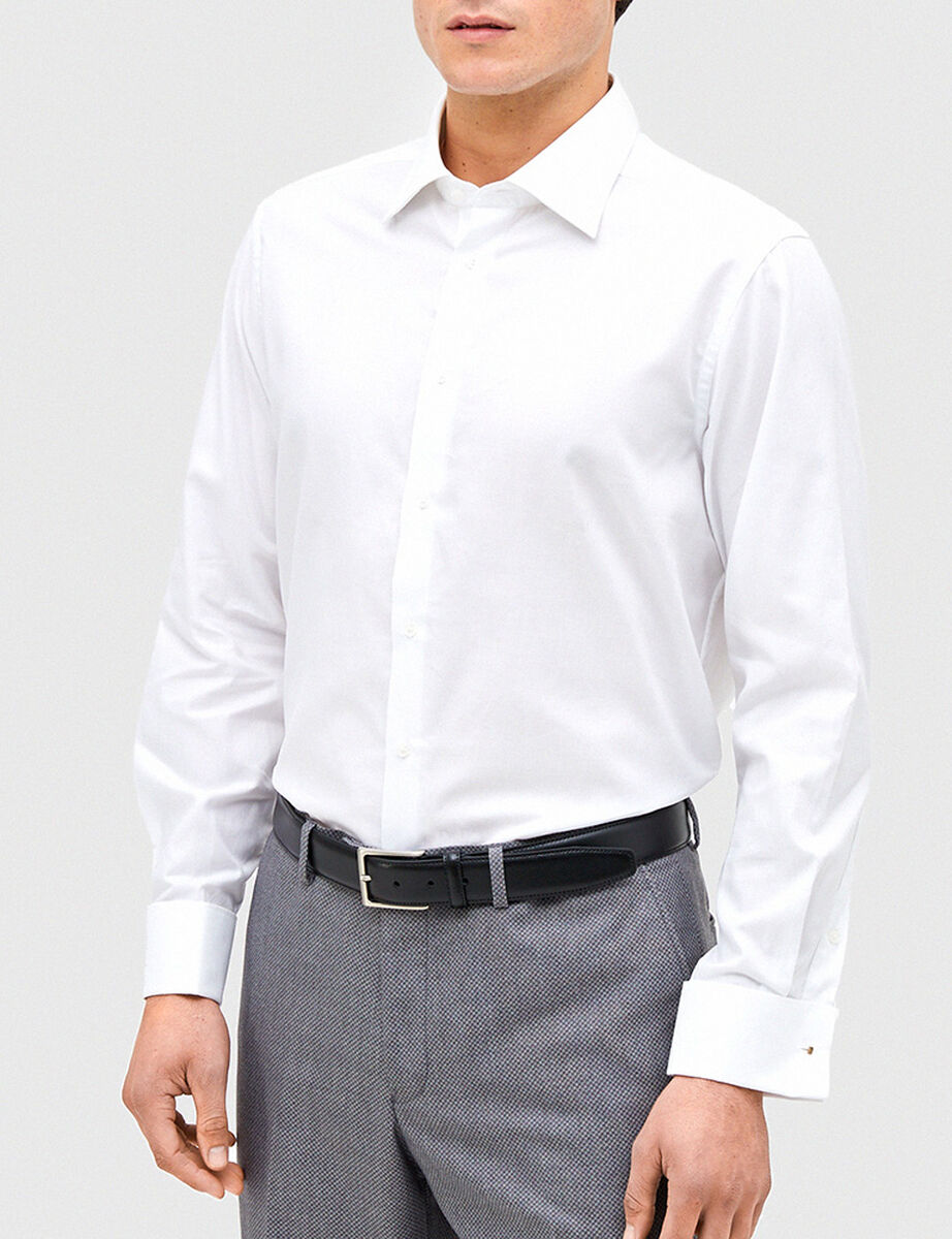 Camisa de Algodón Formal Hombre Trial