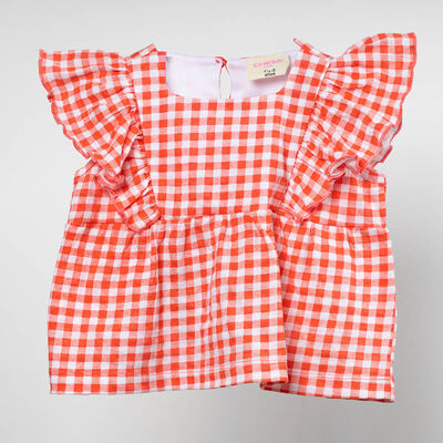 Conjunto Polera+Short Niña Chess Baby