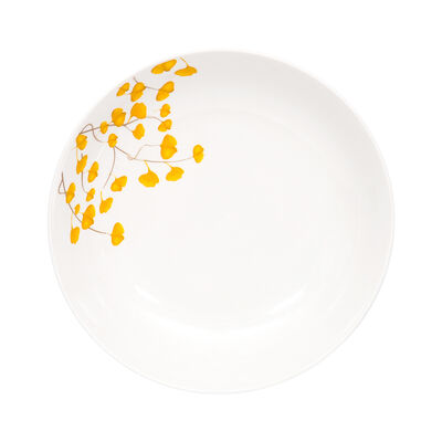 Imagen 1 del producto Set Platos Base Doral Flor 4 Piezas Amarillo