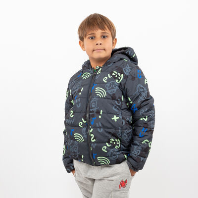 Parka con Gorro Niño Chess