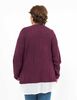 Sweater Con Aplique Botones Cuello Redondo Mujer Extralindas