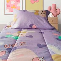 Plumón Illusions 1,5 plazas Infantil Babsy Morado