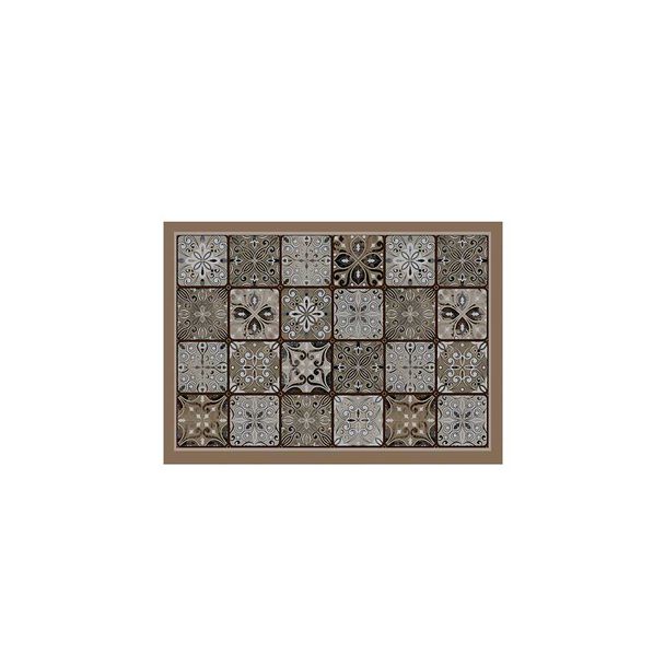 Set 2 Alfombra Davanti Baldosa Ligure 45 x120 Baldosa Ligure