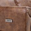 Sof&aacute; Reclinable Rosen Tolosa 3 Cuerpos Camel